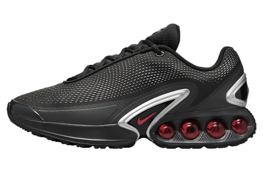 Nike Air Max Dn Black / Metallic Silver / University Red