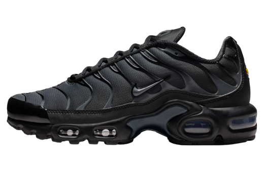 Nike Air Max Plus Black / Metallic Silver / Dark Grey