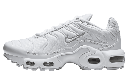 Nike Air Max Plus GS White / Metallic Silver