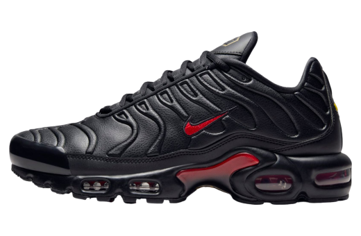 Nike Air Max Plus Leather Black / University Red