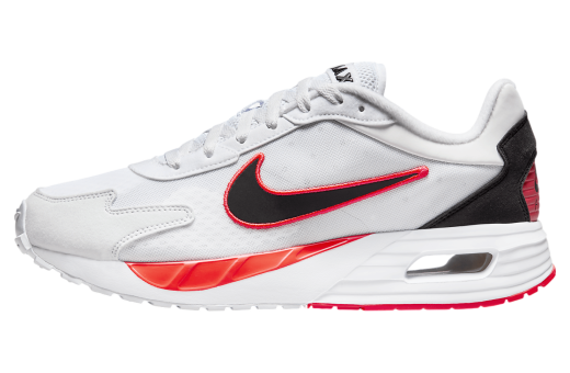 Nike Air Max Solo White / Bright Crimson