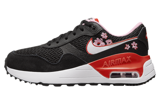 Nike Air Max SYSTM SE GS Black / Picante Red