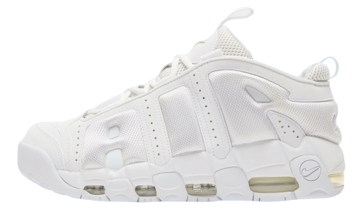 Nike Air More Uptempo Low Triple White