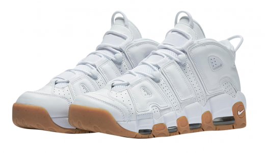 Nike Air More Uptempo White Gum