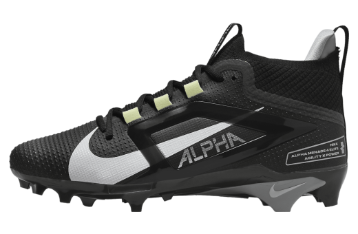 Nike Alpha Menace 4 Elite Black / Light Smoke Grey