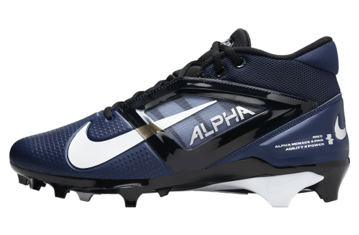 Nike Alpha Menace 4 Pro Midnight Navy / Metallic Silver