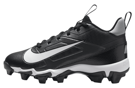 Nike Alpha Menace 4 Shark GS Black / Light Smoke Grey (Wide)