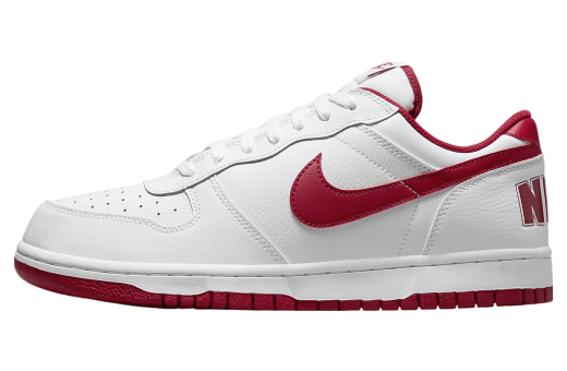 Nike Big Low White / Gym Red