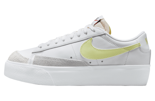 Nike Blazer Low Platform WMNS White / Life Lime