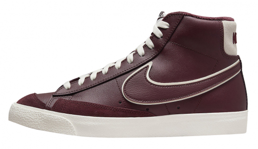 Nike Blazer Mid Burgundy White