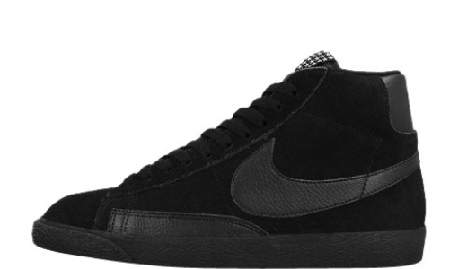 Nike Blazer Mid PRM Vintage Black Suede