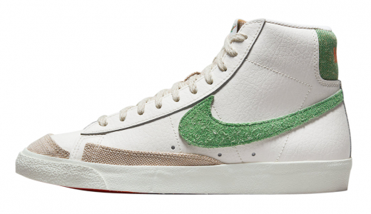 Nike Blazer Mid White Green