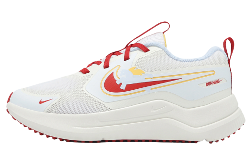 Nike Cosmic Runner GS White / University Red