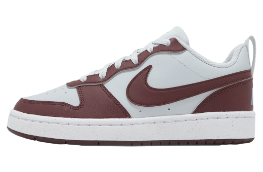 Nike Court Borough Low Recraft GS Pure Platinum / Dark Red