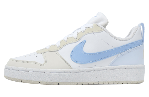 Nike Court Borough Low Recraft GS White / Psychic Blue