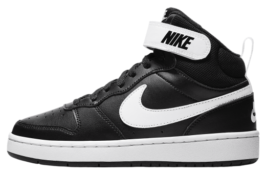 Nike Court Borough Mid 2 GS Black / White