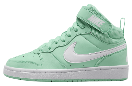 Nike Court Borough Mid 2 GS Emerald Rise / White