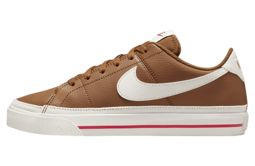 Nike Court Legacy Next Nature WMNS Light British Tan / Fire Red