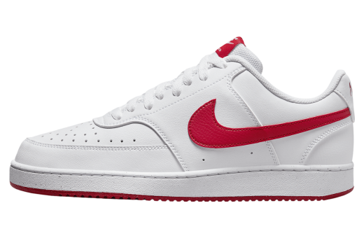 Nike Court Vision Low Next Nature White / University Red