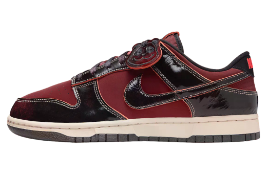 Nike Dunk Low Dark Team Red / University Red
