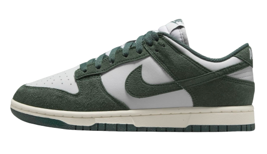 Nike Dunk Low Green Suede