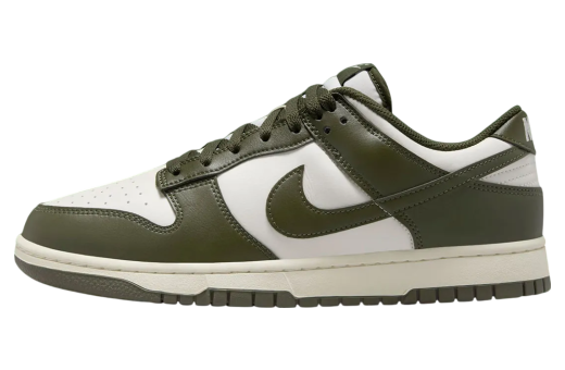 Nike Dunk Low White / Olive