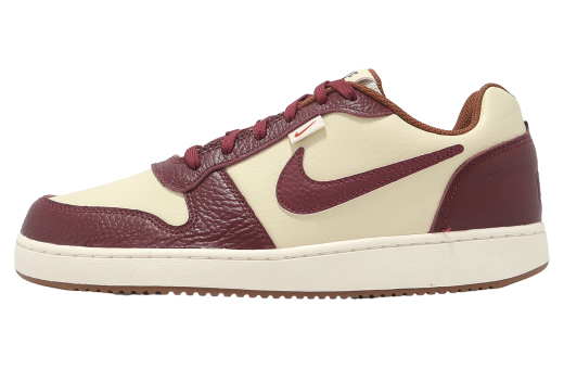 Nike Ebernon Low PREM Lt Khaki / Dark Team Red