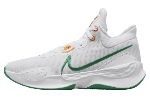 Nike Elevate 3 White / Safety Orange / Malachite