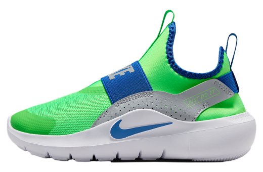 Nike Flex Runner 4 GS Green Strike / Wolf Grey