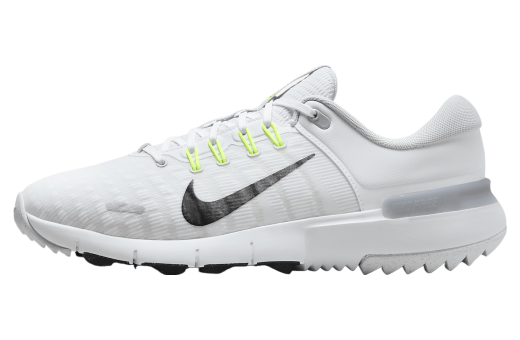 Nike Free Golf NN White / Pure Platinum (Wide)