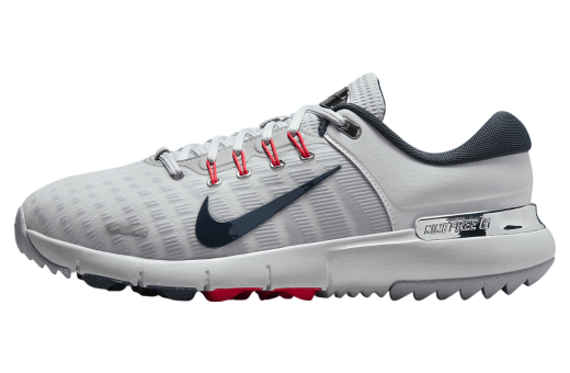 Nike Free Golf Pure Platinum / Light Crimson (Extra Wide)