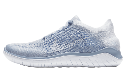 Nike Free Run Flyknit 2018 WMNS Hydrogen Blue / White