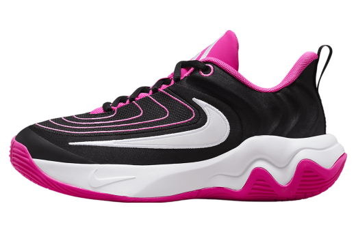 Nike Giannis Immortality 4 GS Black / Laser Fuchsia