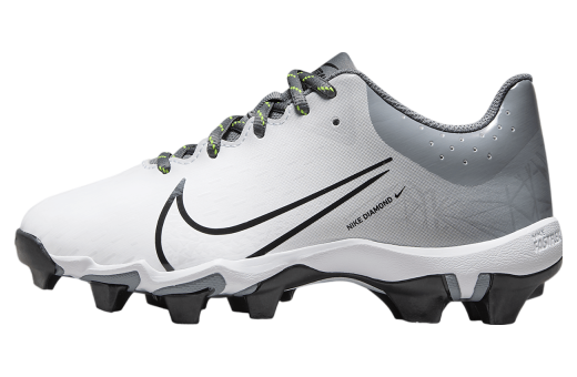 Nike Hyperdiamond 4 Keystone GG GS Cool Grey / White