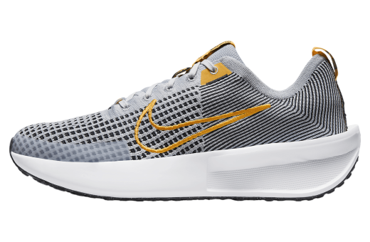 Nike Interact Run Wolf Grey / Black / Laser Orange