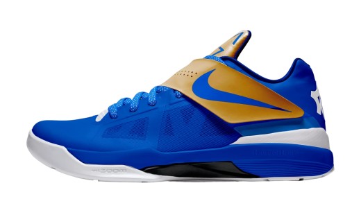 Nike KD 4 Royal White Gold