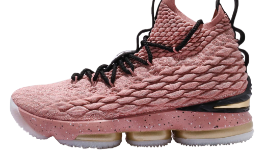 Nike LeBron XV LMTD EP Rust Pink / Metallic Gold