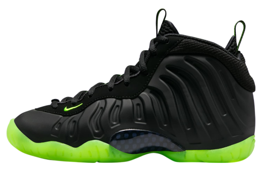 Nike Little Posite One Black / Volt