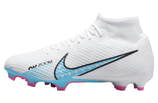 Nike Mercurial Superfly 9 Academy High MG White / Pink Blast