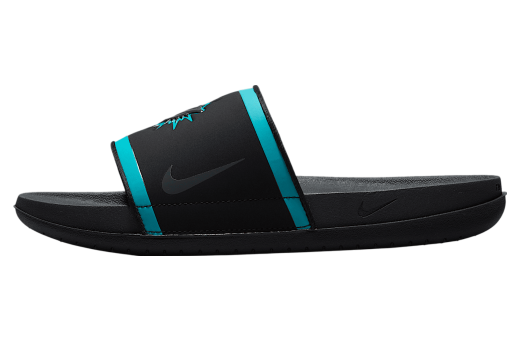 Nike Offcourt (Nfl Miami Dolphins) Black / Turbo Green