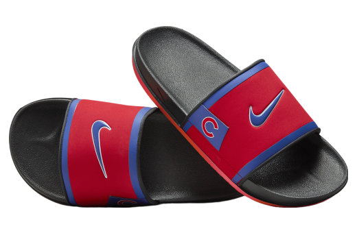 Nike Offcourt Slide (Chicago Cubs) Sport Red / Dark Smoke Grey