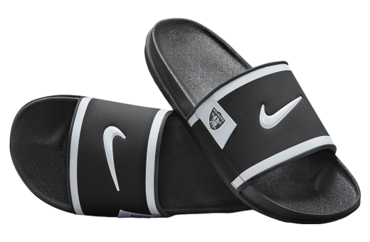 Nike Offcourt Slide (Las Vegas Raiders) Black / Dark Smoke Grey