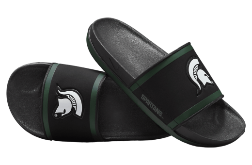 Nike Offcourt Slide (Michigan State) Black / Pro Green