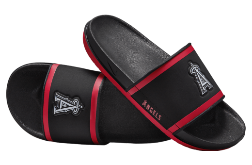 Nike Offcourt Slide (MLB Los Angeles Angels) Black / Sport Red