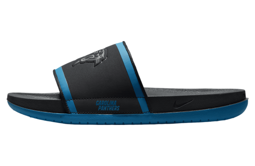 Nike Offcourt Slide (NFL Carolina Panthers) Anthracite / Tidal Blue