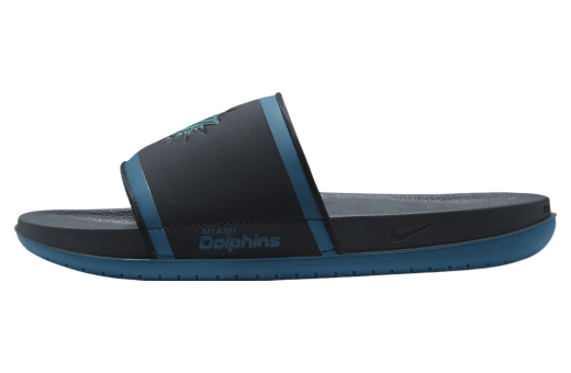 Nike Offcourt Slide (NFL Miami Dolphins) Anthracite / Marina