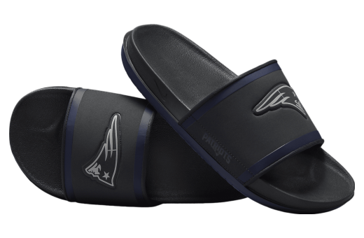 Nike Offcourt Slide (NFL New England Patriots) Anthracite / College Navy