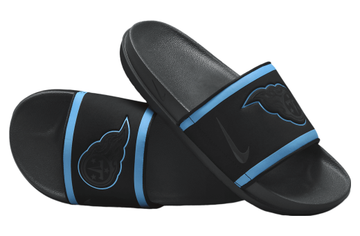 Nike Offcourt Slide (NFL Tennessee Titans) Black / Coast