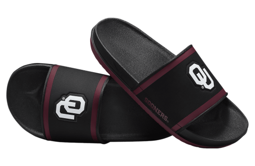 Nike Offcourt Slide (Oklahoma) Black / Team Crimson