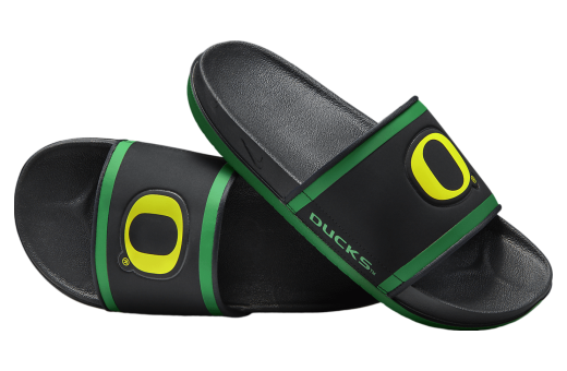 Nike Offcourt Slide (Oregon) Black / Apple Green